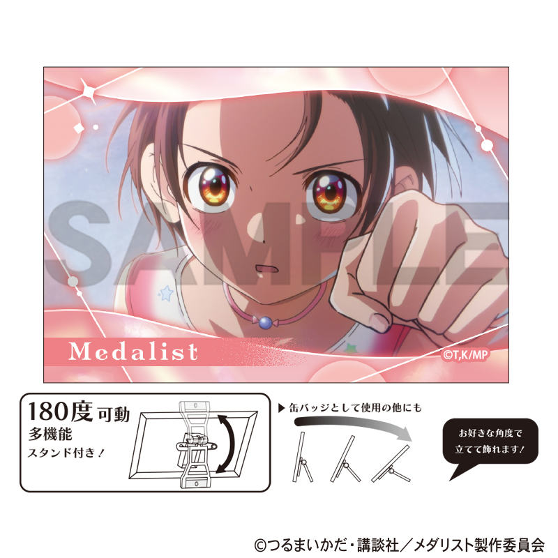 【クラックス】メダリスト アート缶バッジ 結束いのり