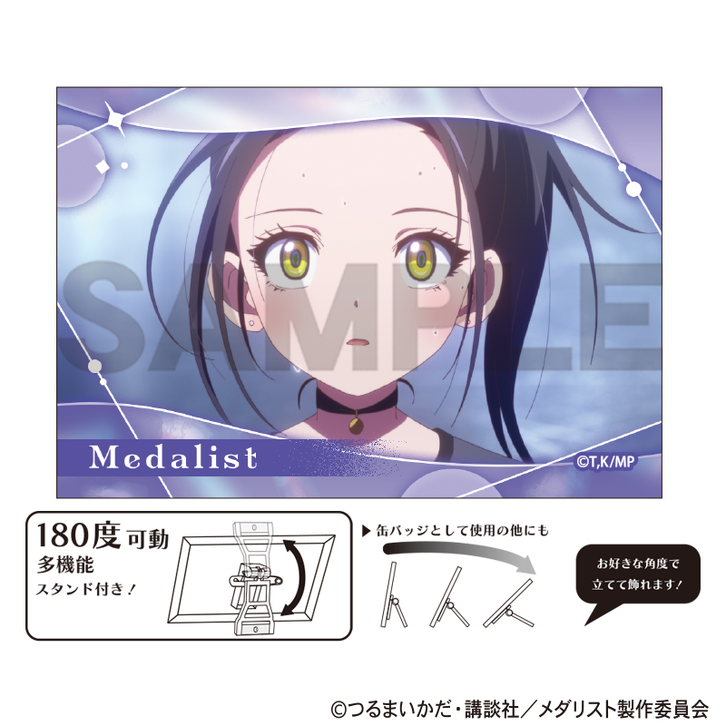 【クラックス】メダリスト アート缶バッジ 狼嵜 光
