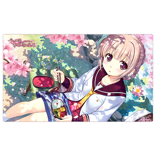 【カーテン魂】千の刃濤、桃花染の皇姫 ラバーマット(鴇田奏海/お弁当)