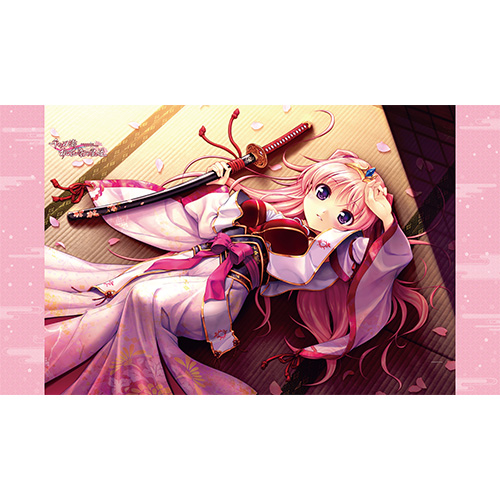 【カーテン魂】千の刃濤、桃花染の皇姫 シーツ(宮国朱璃/畳)