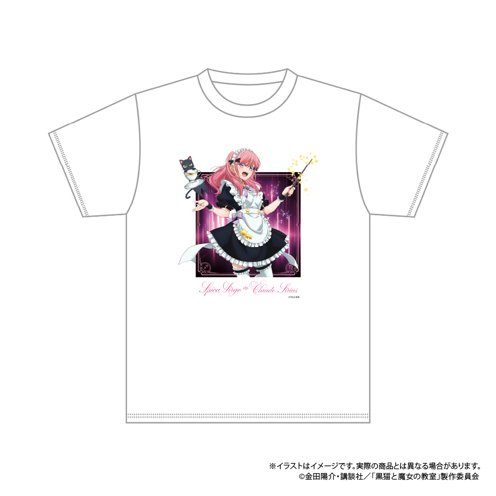 【パルック】黒猫と魔女の教室 Tシャツ スピカ・ヴァルゴ