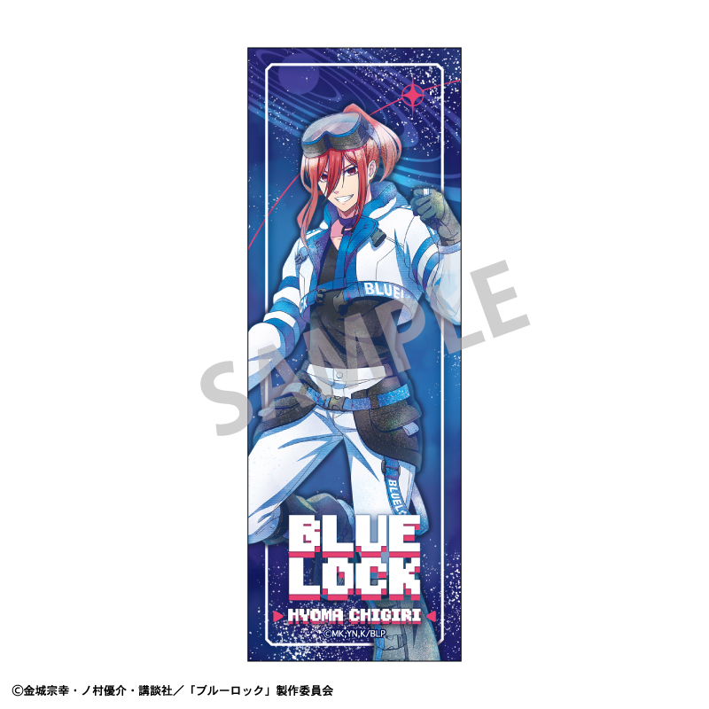 【カミオジャパン】ブルーロック ロングスクエア缶バッジ 千切 豹馬/サイバーパンクリバイバル カミアニTOUCH