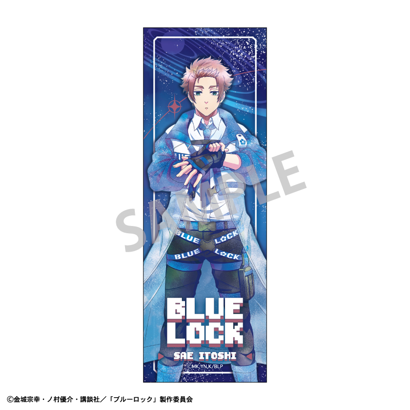 【カミオジャパン】ブルーロック ロングスクエア缶バッジ 糸師 冴/サイバーパンクリバイバル カミアニTOUCH