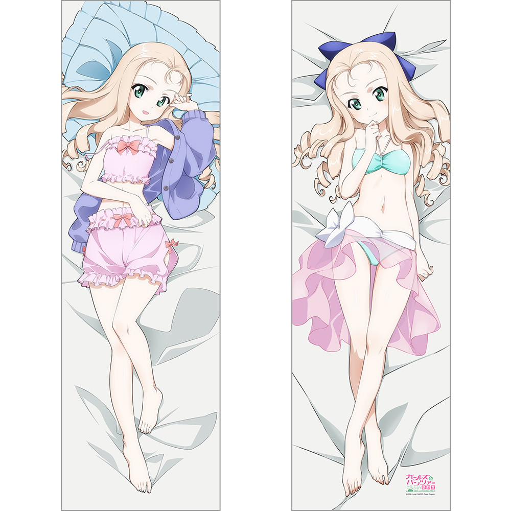 【カーテン魂】ガールズ＆パンツァー 最終章 描き下ろし抱き枕カバー(マリー)2WAYトリコット