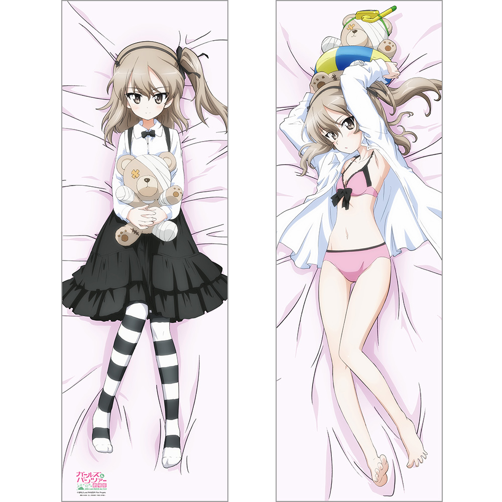 【カーテン魂】ガールズ＆パンツァー 劇場版 描き下ろし抱き枕カバー(島田愛里寿/2WAYトリコット)