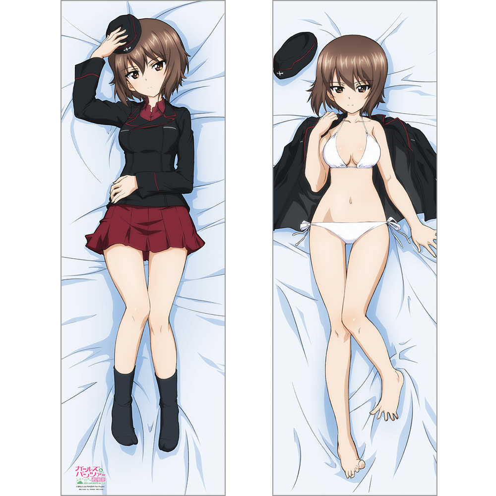 【カーテン魂】ガールズ＆パンツァー 劇場版 描き下ろし抱き枕カバー(西住まほ/スムース)