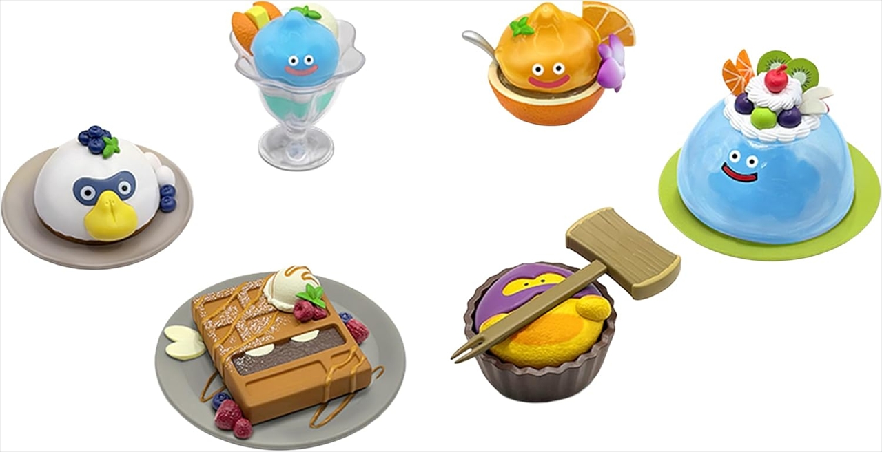 【スクウェア・エニックス】ドラゴンクエスト ミニチュアスイーツフィギュアコレクション スライムカフェ 1BOX入数：6