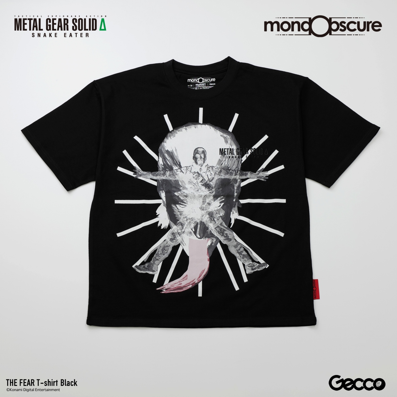 【Gecco】メタルギアソリッドデルタ ザ・フィアー Tシャツ 黒XL