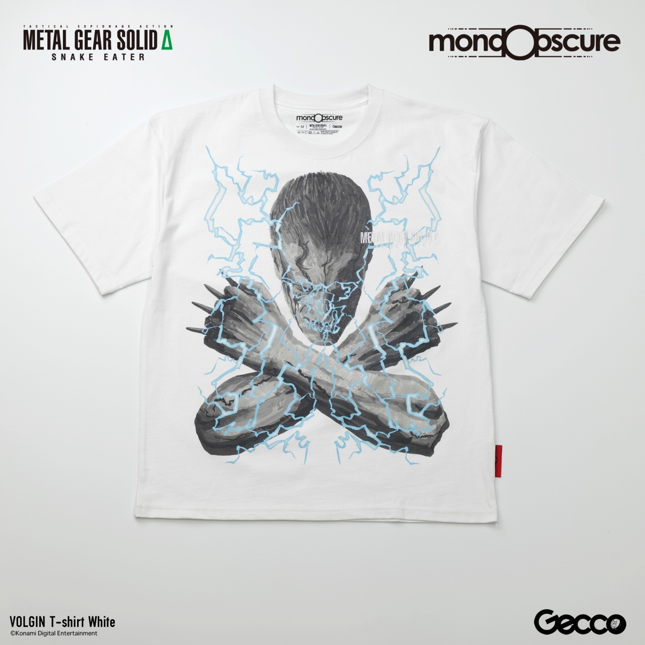 【Gecco】メタルギアソリッドデルタ ヴォルギン Tシャツ 白S