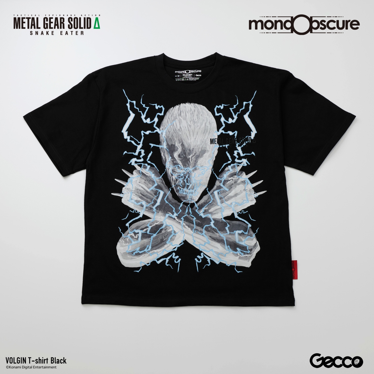 【Gecco】メタルギアソリッドデルタ ヴォルギン Tシャツ 黒L