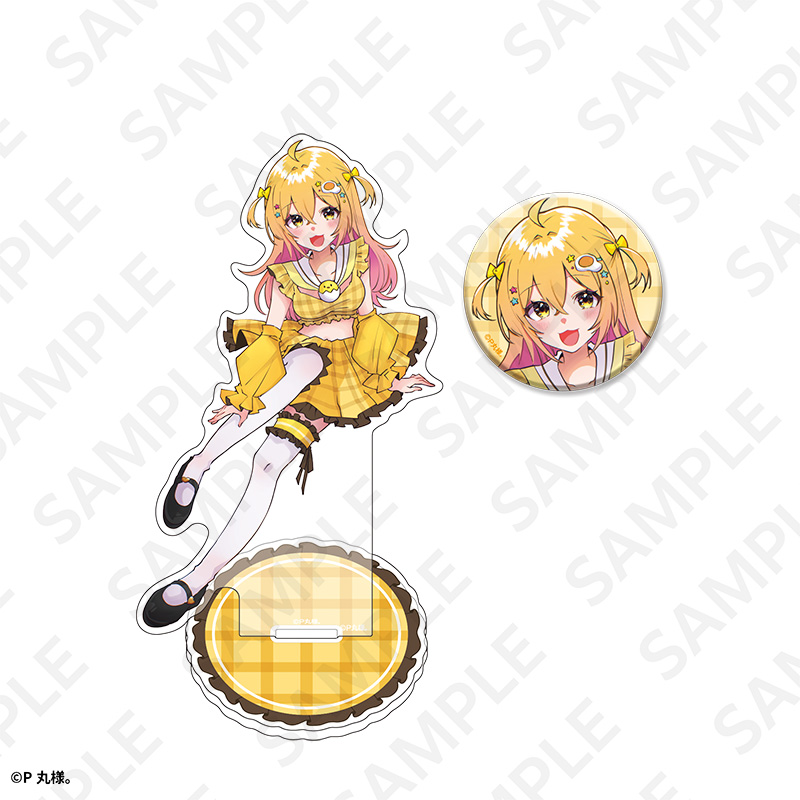 【ディー・エヌ・エー】缶バッジ＆アクリルスタンド アイドル衣装ver. P丸様。