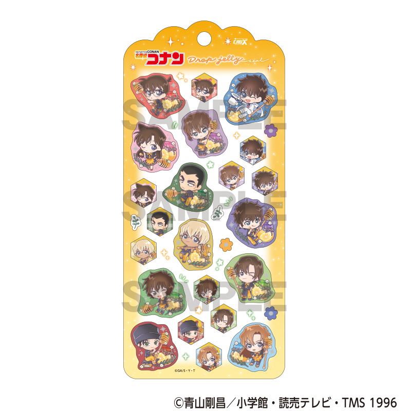 【クラックス】名探偵コナン ドロップジェリーシール きゃらペコはちみつ