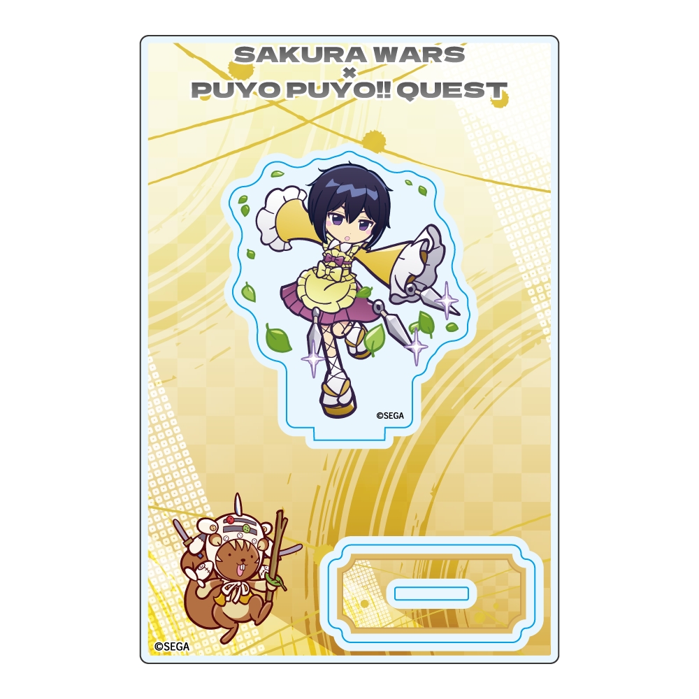 【みどびよ！】ぷよぷよ アクリルスタンド 望月あざみ 新サクラ大戦コラボイラストbyぷよクエ