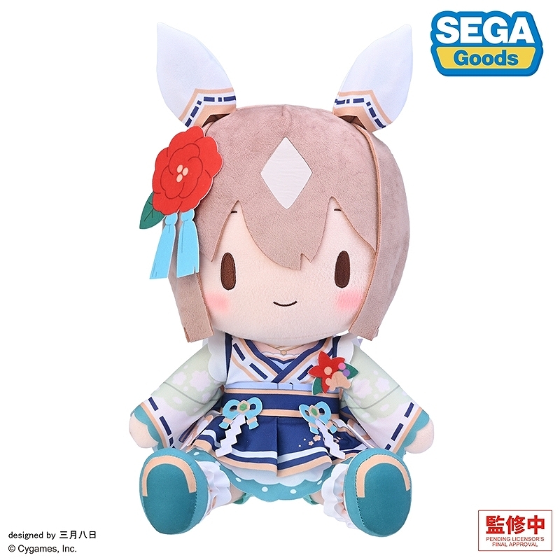 【セガ フェイブ】ウマ娘 プリティーダービー サトノダイヤモンド ふわぷち ぬいぐるみ(L)