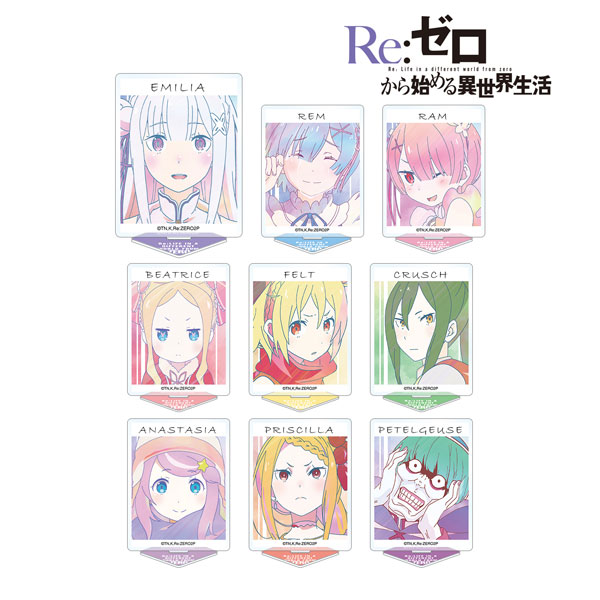 【アルマビアンカ】Re：ゼロから始める異世界生活 トレーディング Ani-Art 第3弾 アクリルスタンド BOX