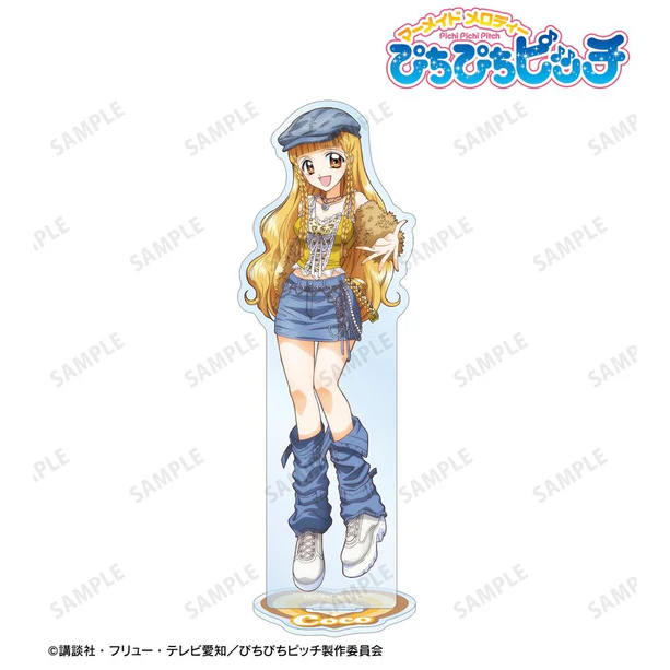 【アルマビアンカ】アニメ「ぴちぴちピッチ」 描き下ろし ココ Y2Kファッションver. BIGアクリルスタンド
