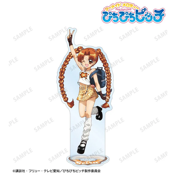 【アルマビアンカ】アニメ「ぴちぴちピッチ」 描き下ろし 星羅 Y2Kファッションver. BIGアクリルスタンド
