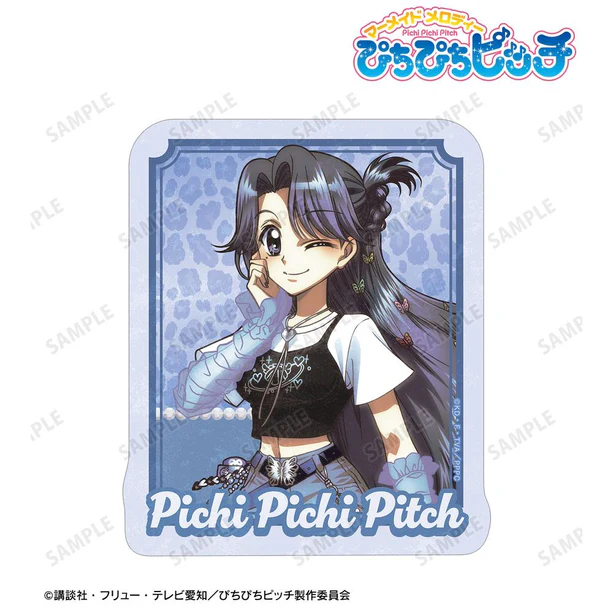 【アルマビアンカ】アニメ「ぴちぴちピッチ」 描き下ろし ノエル Y2Kファッションver. ダイカットステッカー