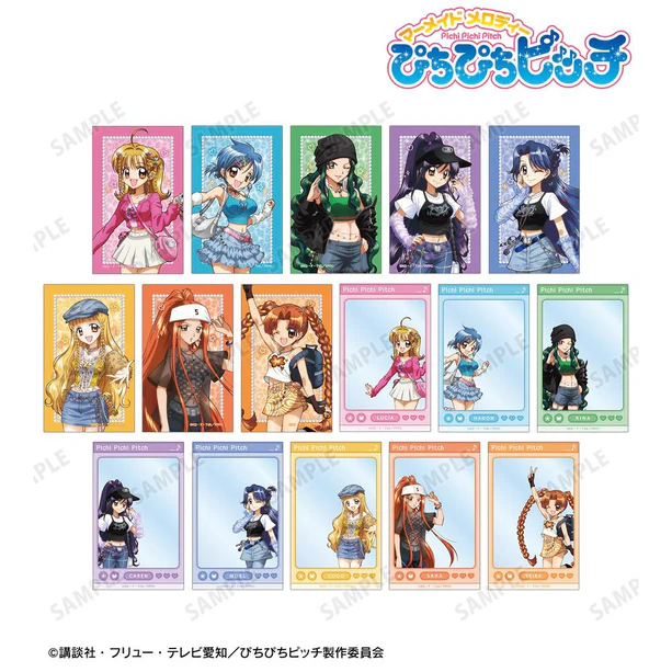 【アルマビアンカ】アニメ「ぴちぴちピッチ」 描き下ろし Y2Kファッションver. トレーディングコンパクトクリアカード BOX
