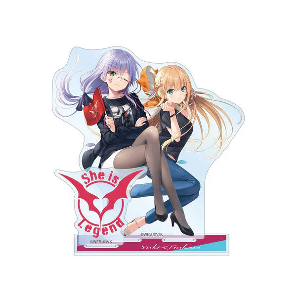 【アルマビアンカ】ヘブンバーンズレッド She is Legend 和泉ユキ&東城つかさ パーツ付きBIGアクリルスタンド