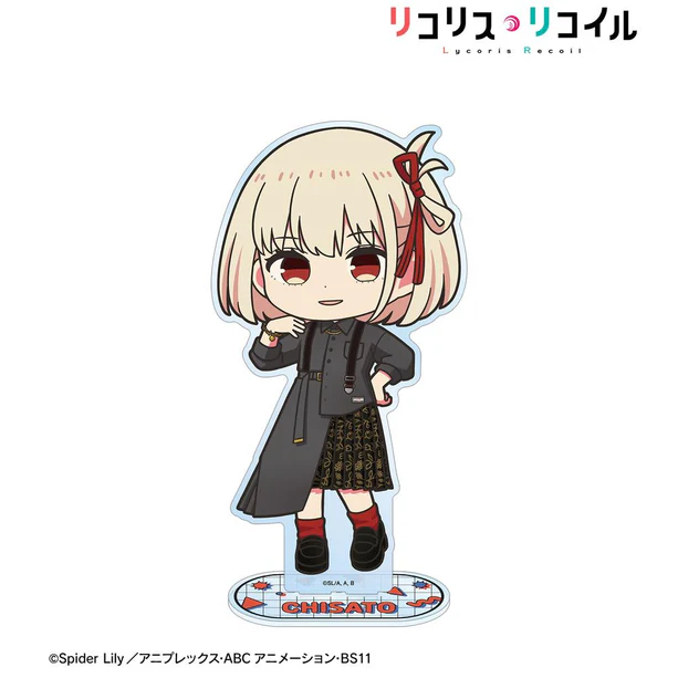 【アルマビアンカ】TVアニメ「リコリス・リコイル」 meagratiaコラボ 錦木千束 ちびキャラ BIGアクリルスタンド ver.A