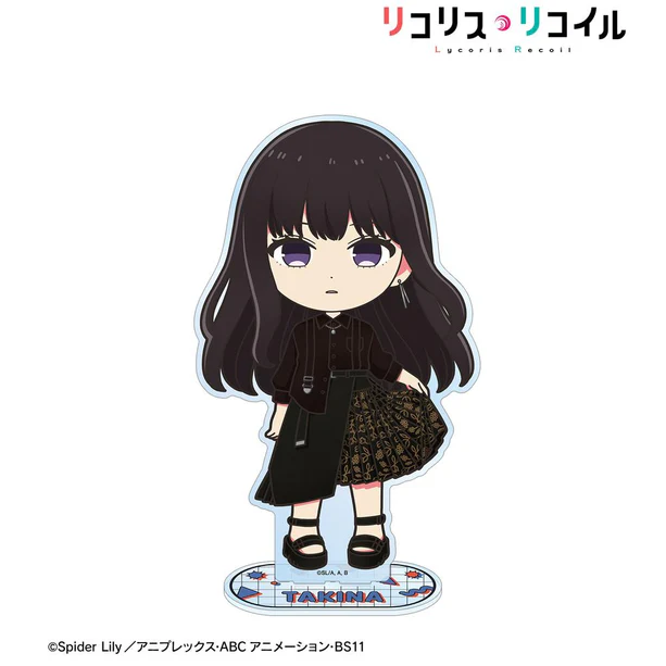 【アルマビアンカ】TVアニメ「リコリス・リコイル」 meagratiaコラボ 井ノ上たきな ちびキャラ BIGアクリルスタンド ver.A