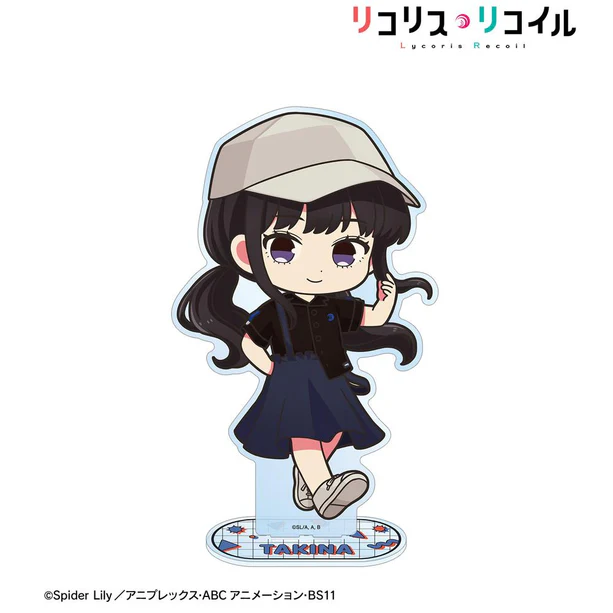 【アルマビアンカ】TVアニメ「リコリス・リコイル」 meagratiaコラボ 井ノ上たきな ちびキャラ BIGアクリルスタンド ver.B