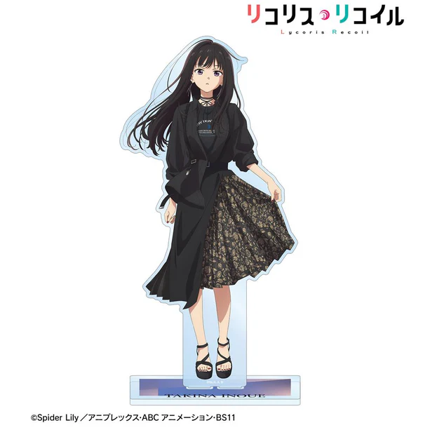 【アルマビアンカ】TVアニメ「リコリス・リコイル」 meagratiaコラボ 描き下ろし 井ノ上たきな ダイカットステッカー