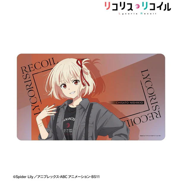 【アルマビアンカ】TVアニメ「リコリス・リコイル」 meagratiaコラボ 描き下ろし 錦木千束 マルチデスクマット