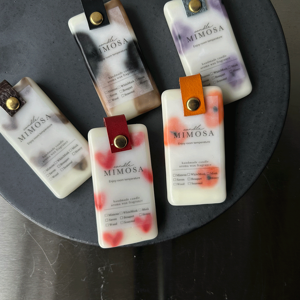 【The Color Aroma Wax 'Pattern'】お気に入りデザインの香りのアクセサリーで、日常をもっとハッピーに