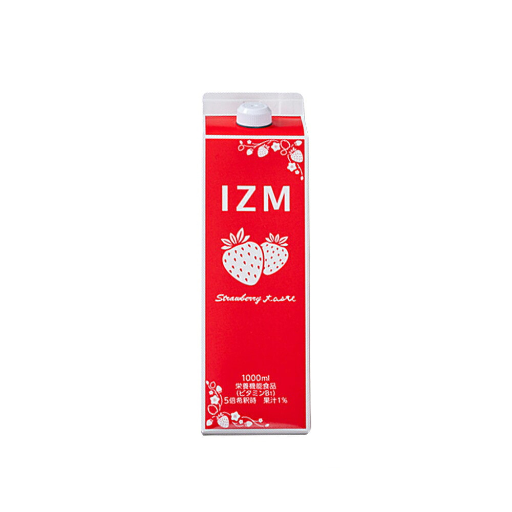 IZM STRAWBERRY TASTE 1000ml 酵素ドリンク イズム ストロベリーテイスト