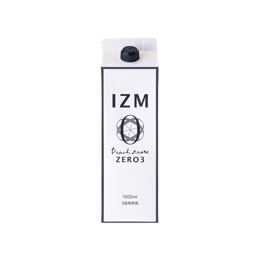 IZM 【 ZERO3 】酵素ドリンク ピーチテイスト