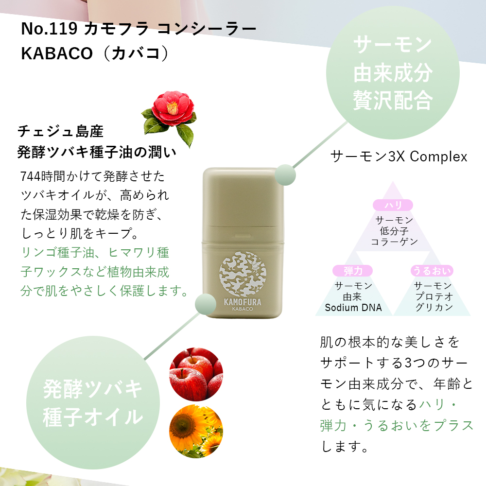 SOIS No.119 カモフラ コンシーラー　KABACO（カバコ）