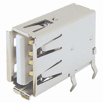 [3210-SRWE-01UW]USBコネクタ(Aタイプ サイド取付型)