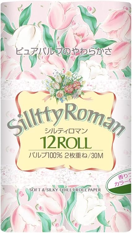 四国特紙 トイレットペーパー シルティロマン 30m 12ロール ダブル 香りつき