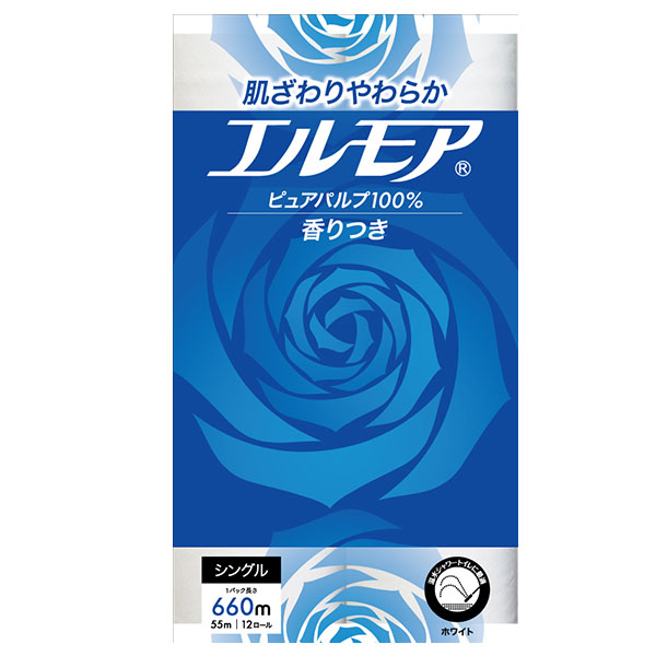 エルモア トイレットペーパー55m
