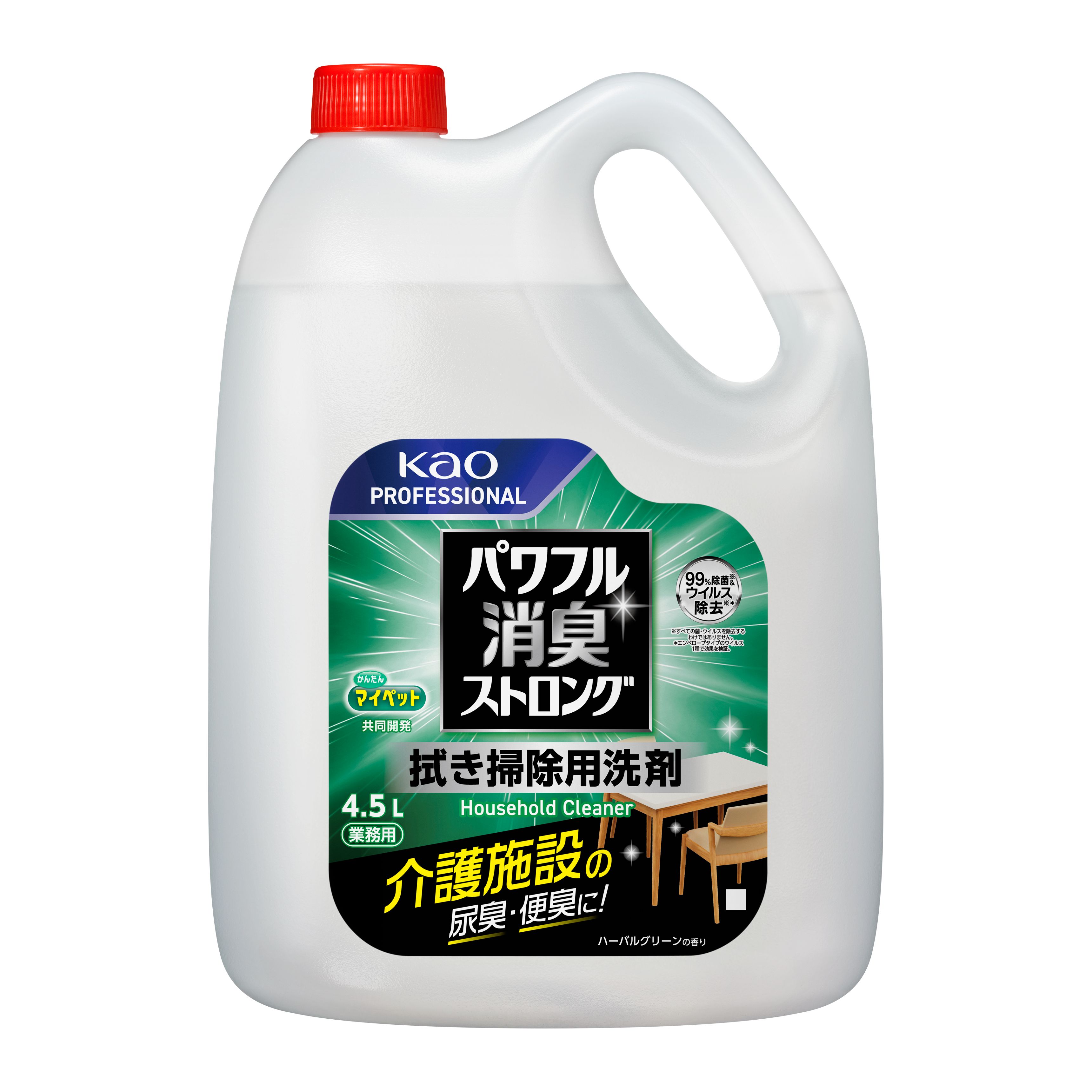 パワフル消臭ストロング 拭き掃除用洗剤 400ml