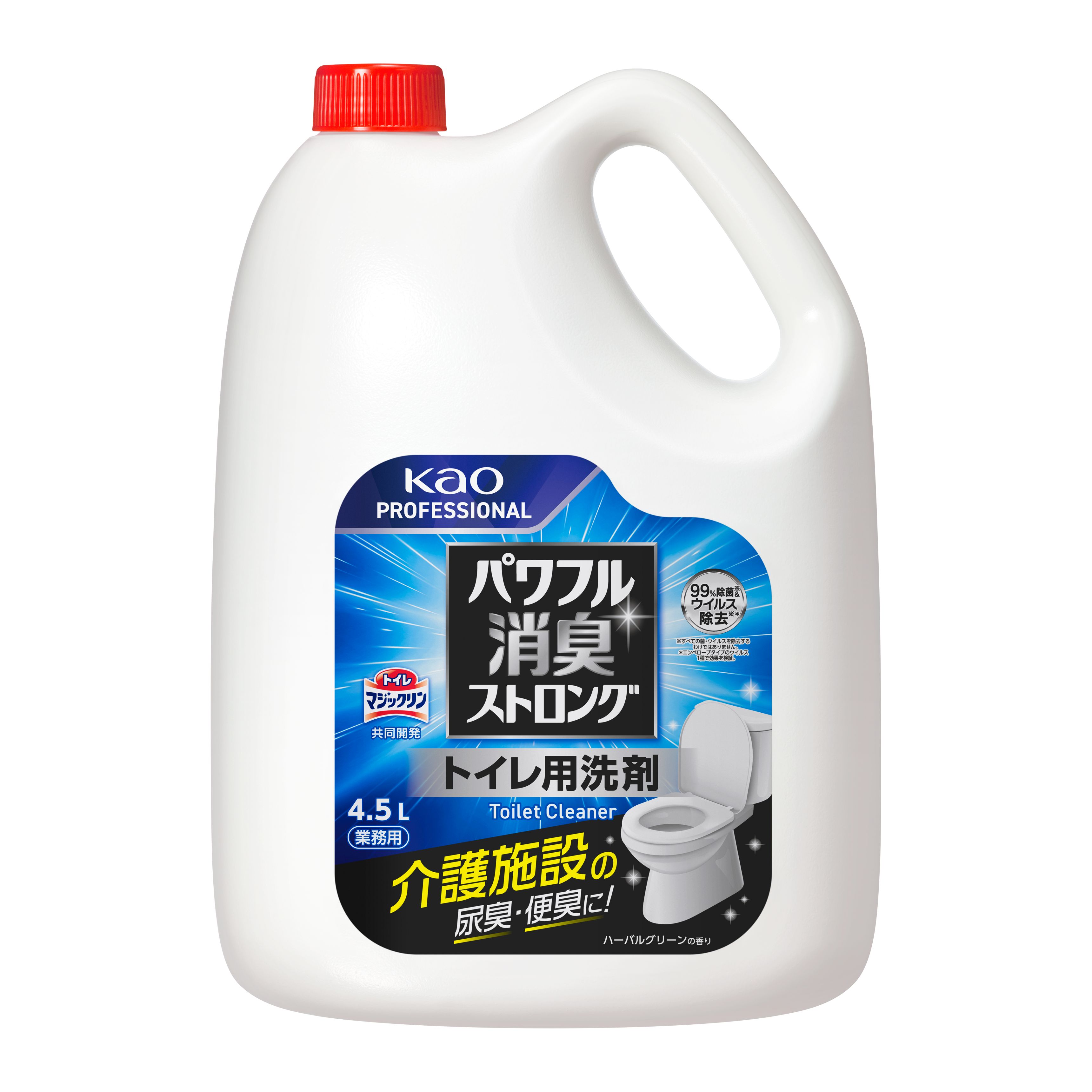 パワフル消臭ストロング トイレ用洗剤 4.5L