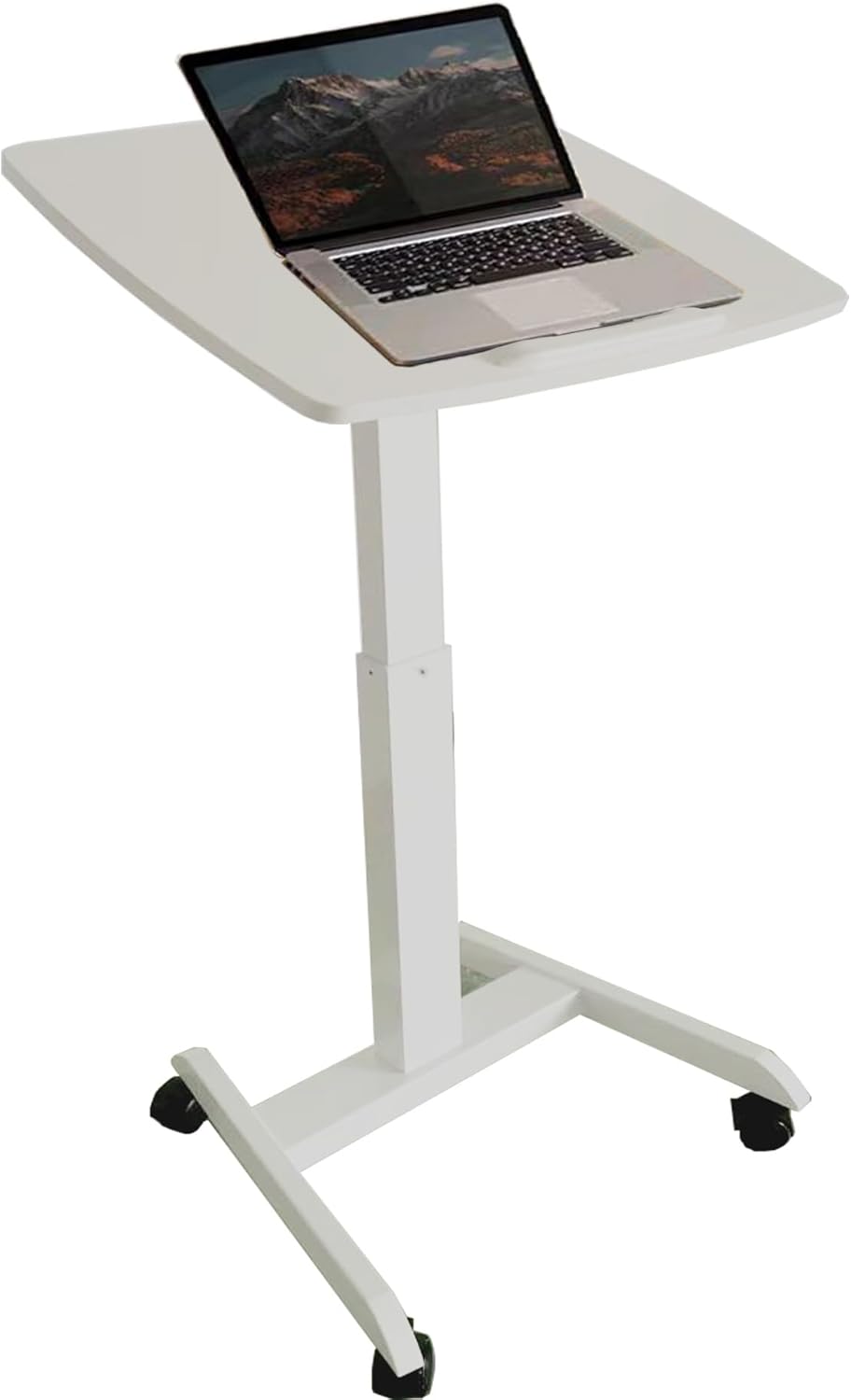 昇降式テーブル 演台デスク 幅 60× 奥 52cm(高さ調節 75-112 無段階)