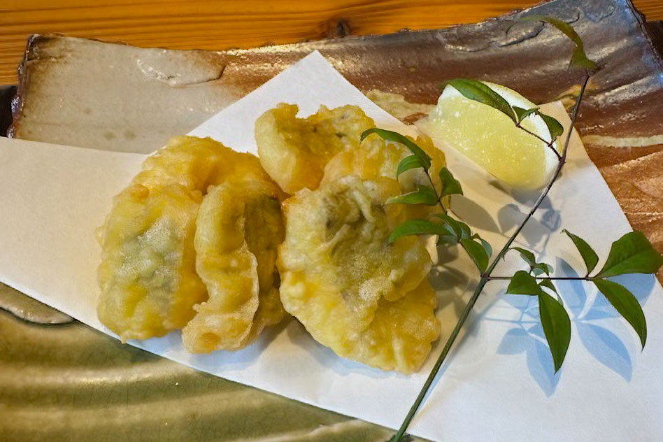 瀬戸内海産　鱧天ぷら