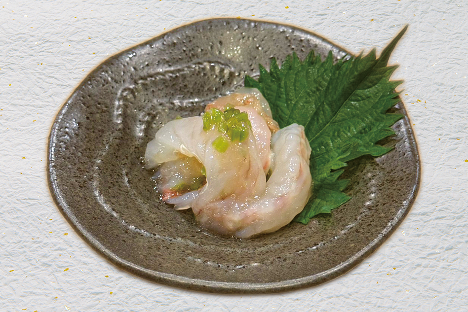 お刺身生えび（わさび風味）