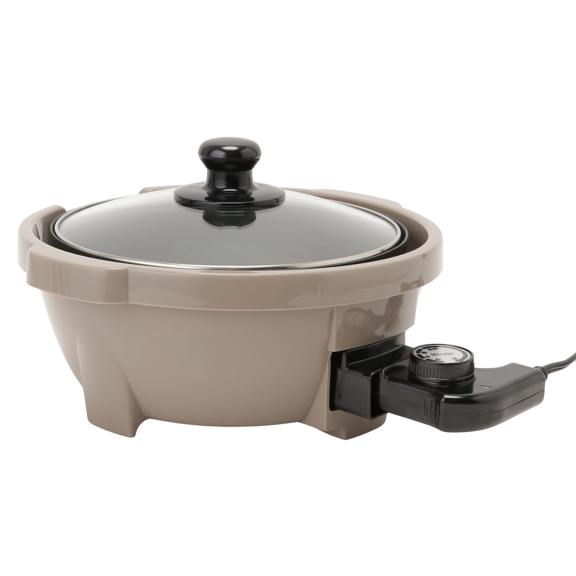 プチ・プレジール　電気グリルパン21cm　カフェ・オレ