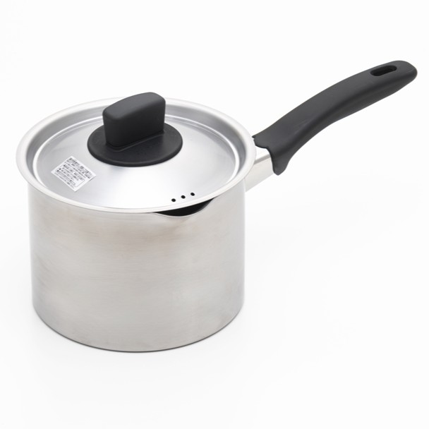 創燕　深型片手鍋16cm（注ぎ口付）