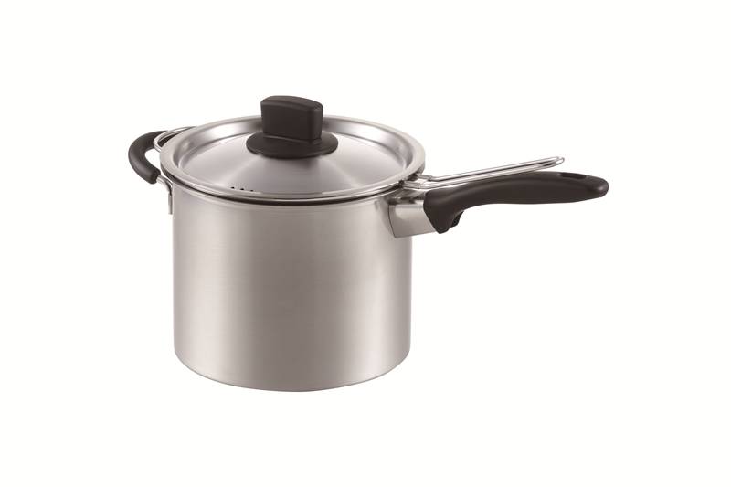 創燕　ミニパスタポット18cm（ストレーナー付）