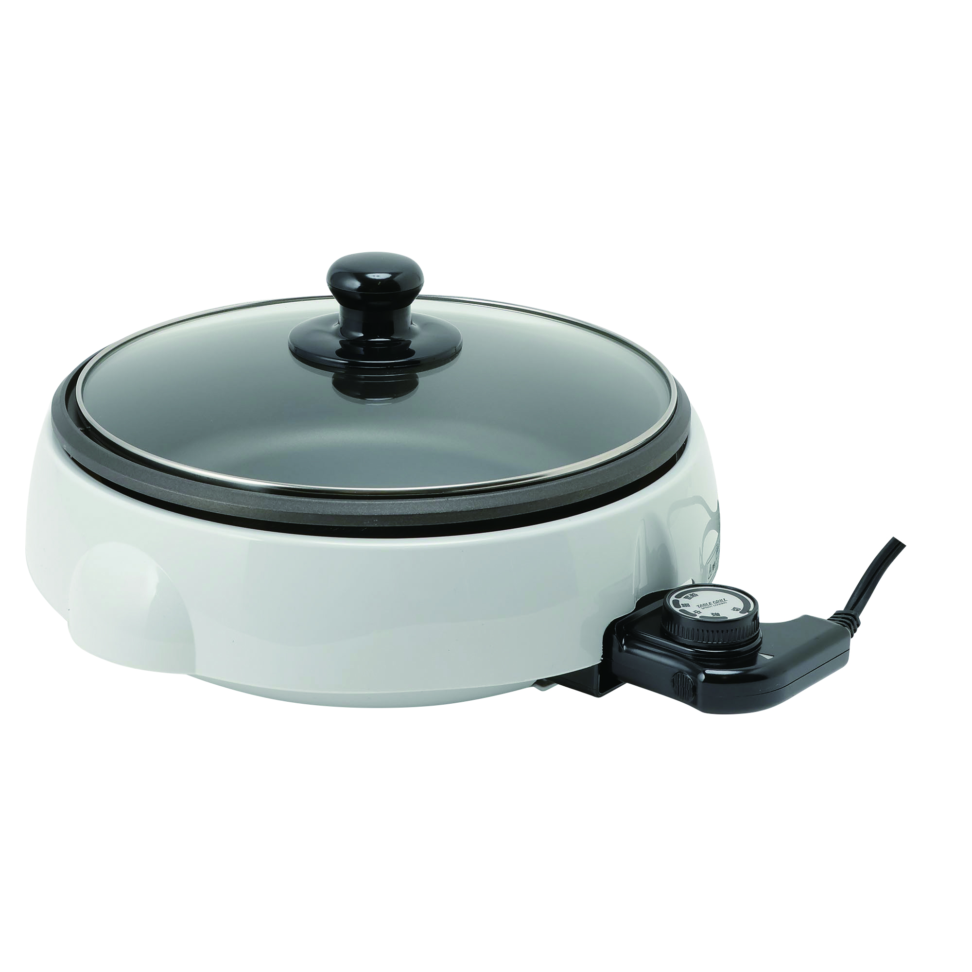 プチ・プレジール　電気グリルパン23cm　ホワイト