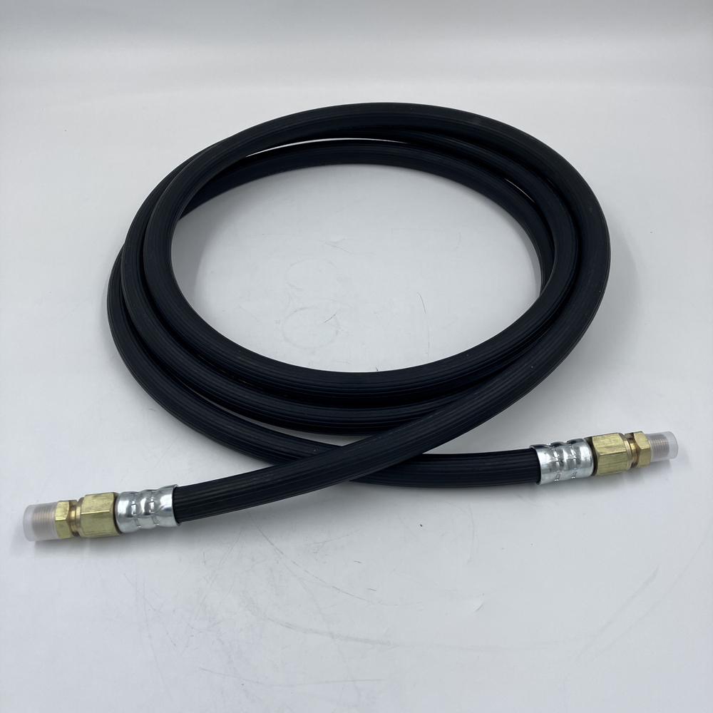 媒体ホース　単品　ゴム製　Lﾖｳ 3M 1/4,3/8ﾆｯﾌﾟﾙﾂｷ