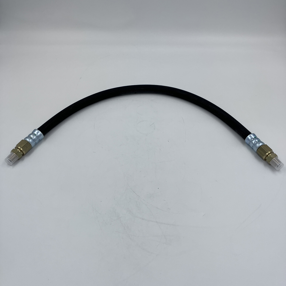 媒体ホース　単品　ゴム製　60Lﾖｳ 0.5Mﾘｮｳﾀﾝ1/4ﾆｯﾌﾟﾙ