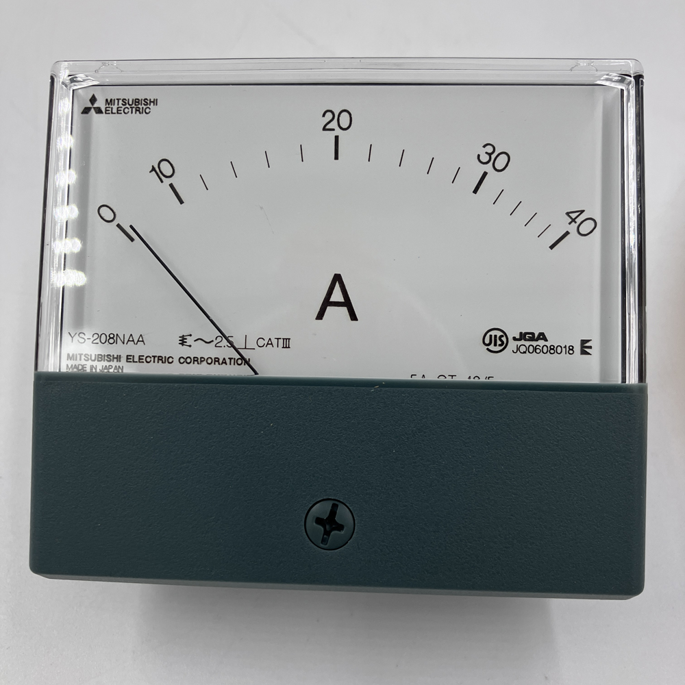 電流計　YS-208NAAｰF 0ｰ40/5A