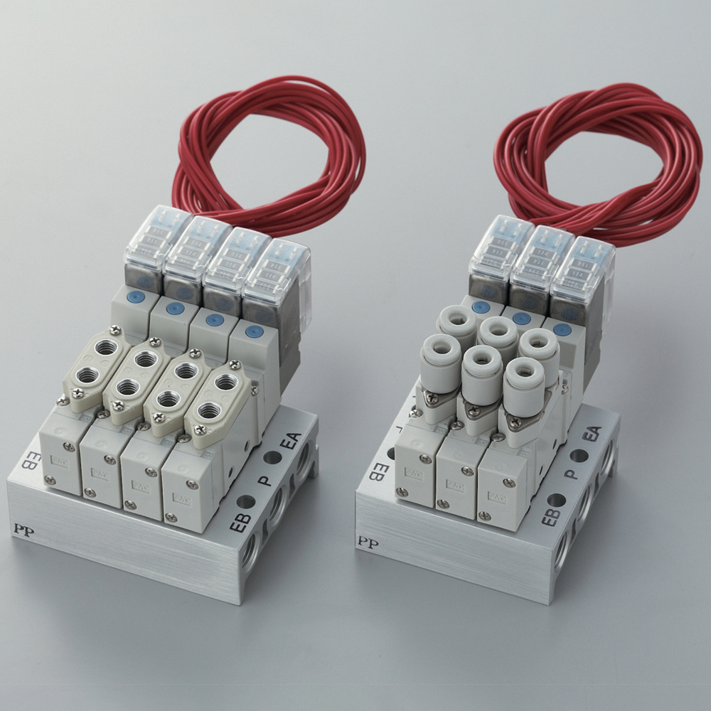 マニホールド電磁弁　SS5Y3-20-04/SY312-02G-M5