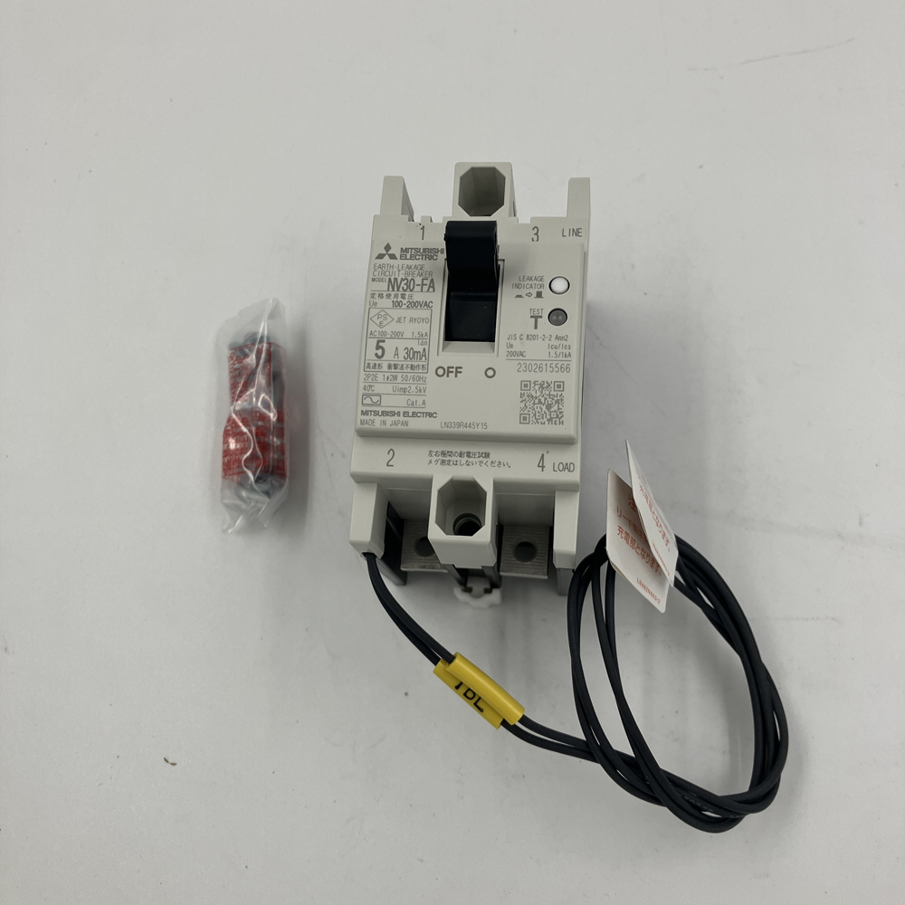 漏電ブレーカ（ＴＢＬ付）　NV30-FA 2P 5AT 30MA,TBL